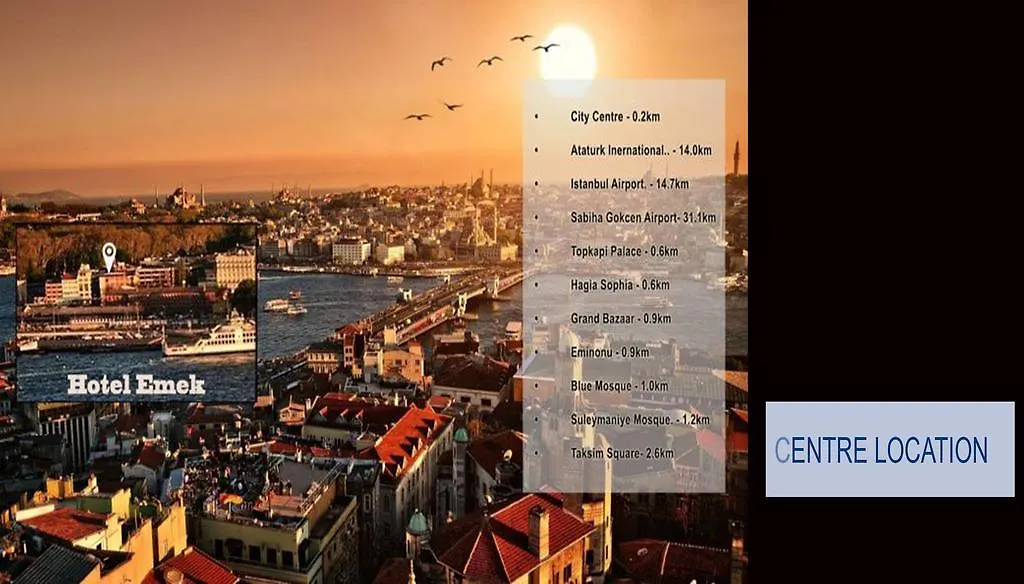 Sirkeci Emek Hotel Isztambul Törökország